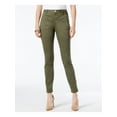 thumbnail image 1 of I.N.C Womens Skinny Casual Chino Pants, Green, 0, 1 of 3