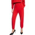 thumbnail image 1 of I.N.C Womens Solid Athletic Sweatpants, Red, X-Large, 1 of 1