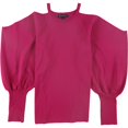 thumbnail image 1 of I.N.C Womens Solid Pullover Sweater, Pink, Large, 1 of 1