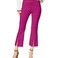 thumbnail image 1 of I-N-C Womens Split Hem Casual Cropped Pants, 1 of 1