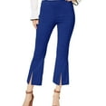 thumbnail image 1 of I.N.C Womens Split Hem Casual Trouser Pants, Blue, 18, 1 of 1