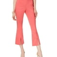 thumbnail image 1 of I.N.C Womens Split Hem Casual Trouser Pants, Orange, 12, 1 of 1