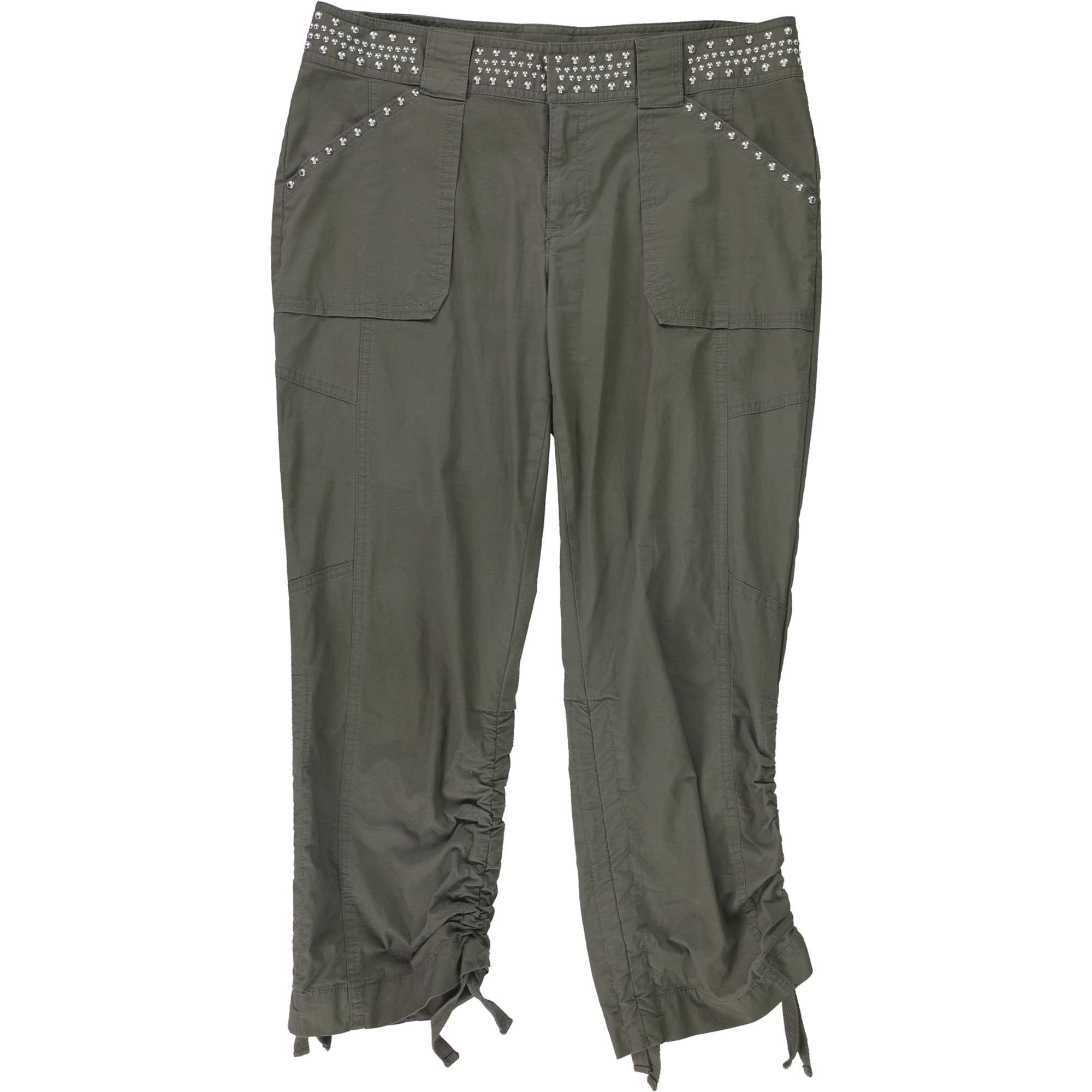 Womens Green Cargo Pants Size: 8