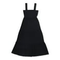 thumbnail image 1 of I.N.C Womens Tiered Maxi Dress, Black, Small, 1 of 2