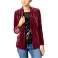 thumbnail image 1 of INC International Concepts Womens Velvet Blazer Port XS, 1 of 1