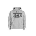 thumbnail image 1 of I Nap Periodically, Funny Hoodies, Gift For Science Teacher, Science Teacher, Periodic Table, Humor, Sayings, Fashion, Hoodies, Gift For Him, Grey (Black Text), 2XL, 1 of 1
