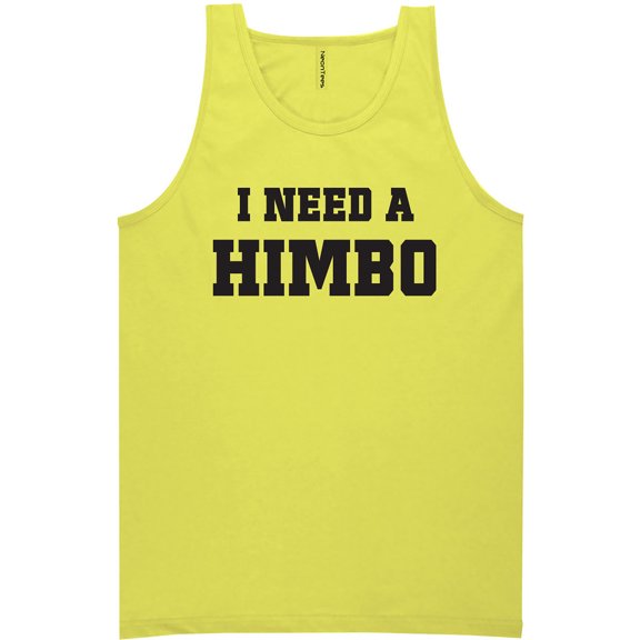I Need A Himbo Neon Tank Top