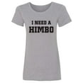 thumbnail image 1 of I Need A Himbo Womens crewneck tee, 1 of 2