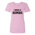 thumbnail image 1 of I Need A Himbo Womens crewneck tee, 1 of 3