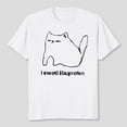 thumbnail image 1 of I Need Ibuprofen Cat Shirt, Men's And Women's Graphic Tee 100% Cotton by TBun, Full Sizes S-5XL, 1 of 5