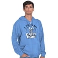 thumbnail image 1 of I Need My Daily Iron Golfer Golf Joke Zip Up Hoodie Men's Women's Brisco Brands S, 1 of 6