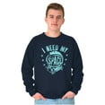 thumbnail image 1 of I Need My Space Star Astronaut Unisex Plus Fleece Graphic Sweatshirt Brisco Brands 3X, 1 of 5