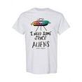 thumbnail image 1 of I Need Some Space Aliens T-Shirt Women -Image by Shutterstock, Female x-Large, 1 of 2