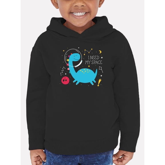 I Need Space Cute Astronaut Dino Hoodie Toddler -Image by Shutterstock,  4 Toddler