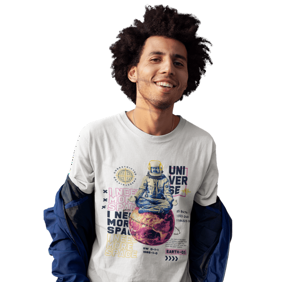 I Need Space Unisex Jersey Short Sleeve Tee