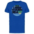 thumbnail image 1 of I Need Vitaimin Sea Funny Quote T-Shirt Men -Image by Shutterstock, Male x-Large, 1 of 2