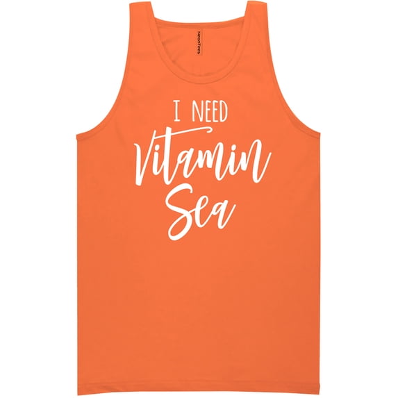 I Need Vitamin Sea Neon Tank Top