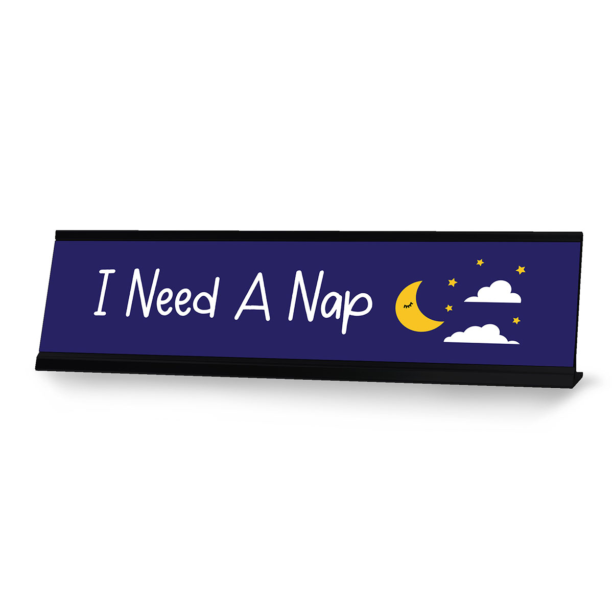 Nap Only Sign I Need a Nap Moon & Stars Designer Series Desk Sign, Novelty Nameplate ...