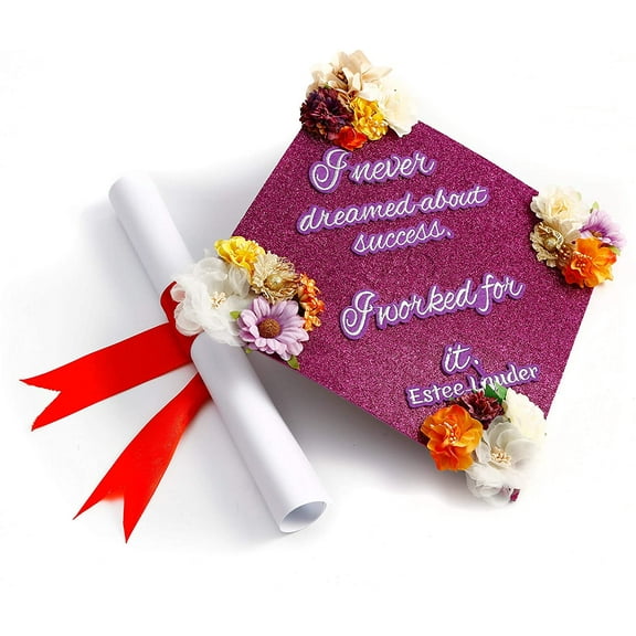 I Never Dreamed About Success Graduation Cap Topper by Once Upon a Time
