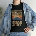 thumbnail image 1 of I Never Dreamed I'd Grow Up To Be Pontoon Captain T-Shirt, 1 of 2