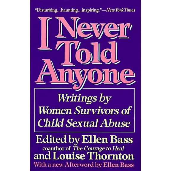 I Never Told Anyone: Writings by Women Survivors of Child Sexual Abuse, (Paperback)