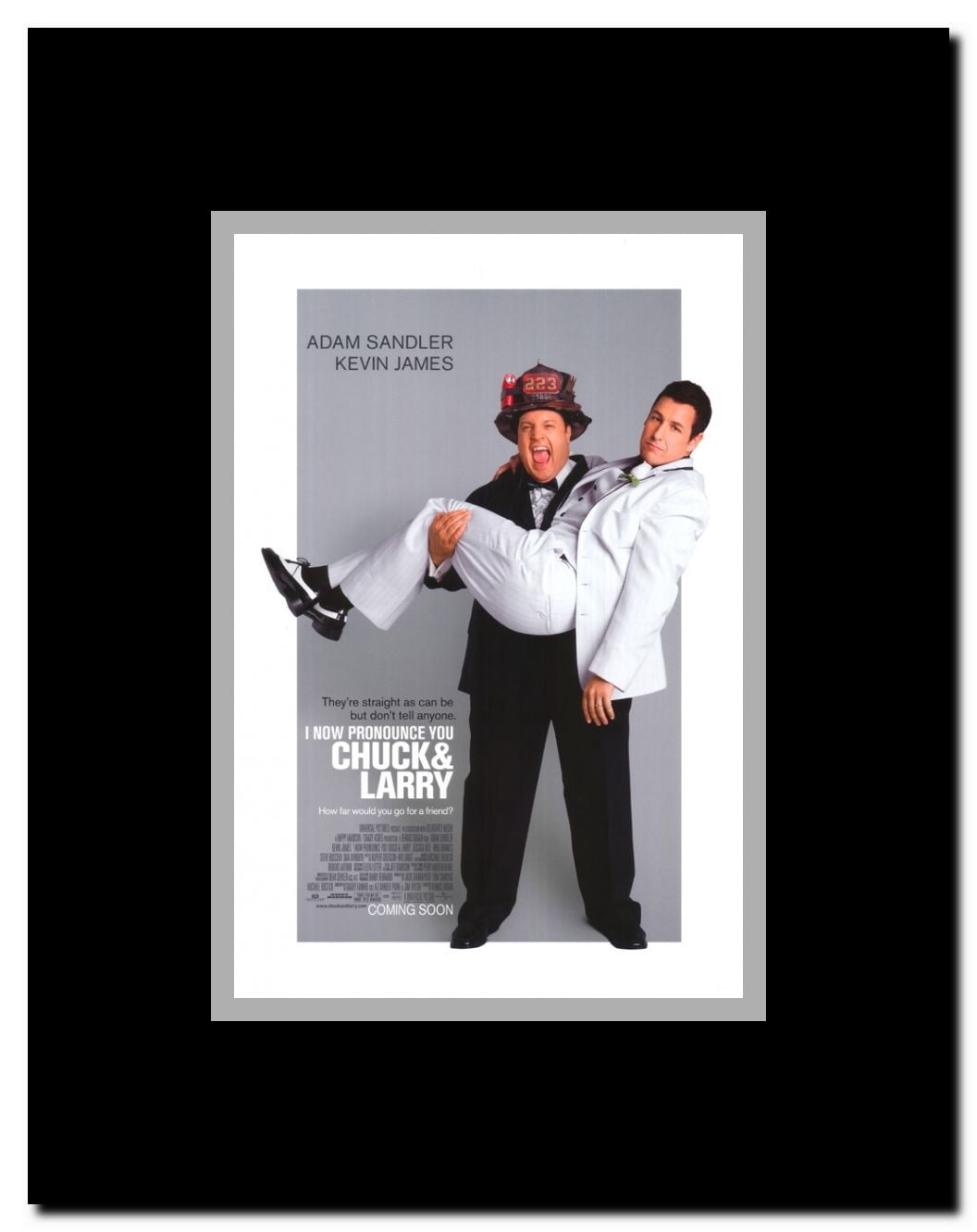 I Now Pronounce You Chuck and Larry Framed Movie Poster