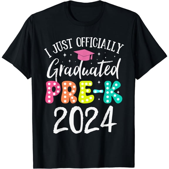 I Officially Graduated Pre-k Graduation Preschool 2025 T-Shirt