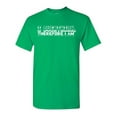 thumbnail image 1 of I Overthink Therefore I Am Sarcastic Humor Graphic Tees Gift For Mens Novelty Funny T Shirt, 1 of 5