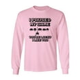 thumbnail image 1 of I PAUSED MY GAME Adult Long Sleeve T-shirt, 1 of 3