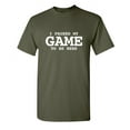 thumbnail image 1 of I Paused My Game To Be Here Sarcastic Premium T Shirt Adult Humor Funny Saying Graphic Tee For Xmas Pre Birthday Anniversary Gift Hilarious Novelty Tshirt, 1 of 5