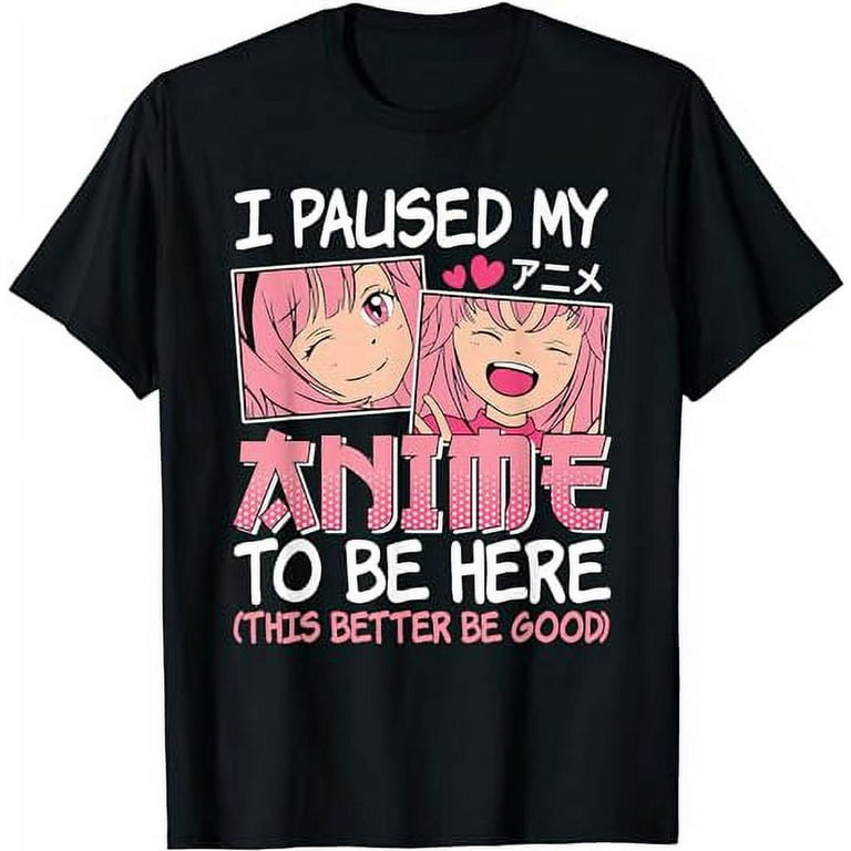 I Love Anime! Anime Girl T-Shirt Manga I Love Anime! Anime Girl T-Shirt Manga
