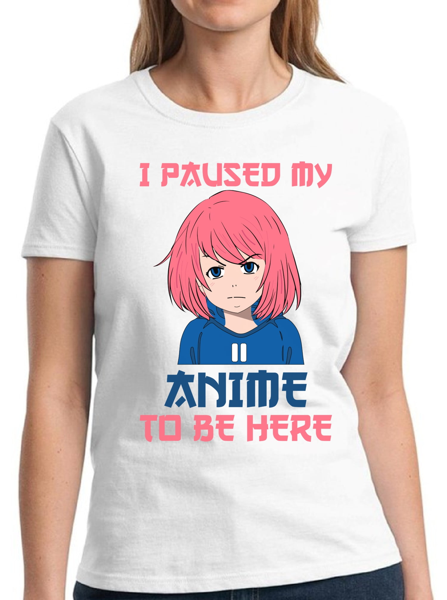 Pyjama Court Garçon « I Paused My Anime To Be Here » - Coton Doux, Taille Élastique