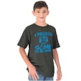 thumbnail image 1 of I Paused My GAME to be Here Crewneck T Shirts Boy Girl Teen Brisco Brands XS, 1 of 6