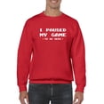thumbnail image 1 of I Paused My Game, Gamer Slogan Sweatshirt Men -GoatDeals Designs, Male Medium, 1 of 4