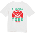 thumbnail image 1 of I Paused My Game To Be Here Graphic T-Shirt Size 8, 1 of 2