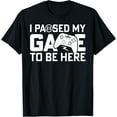 thumbnail image 1 of I Paused My Game To Be Here You're Welcome Retro Gamer Gift T-Shirt TShirt, 1 of 4