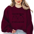 thumbnail image 1 of I Pay My Bills My Bills Are Paid Funny Financial Secure Sweatshirt, for men & women, up to size 5XL, 1 of 3
