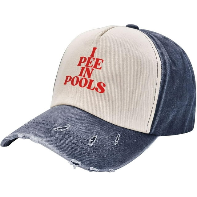 I Pee In Pools Cowboy Hat Funny Dare Gag Gift Joke, I Pee In Pools Hat