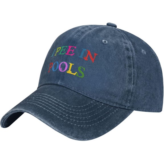 I Pee in Pools Hat Funny Swimmer Swimming Hat Vintage Dad Hats Baseball Cap