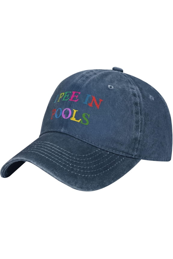I Pee in Pools Hat Funny Swimmer Swimming Hat Vintage Dad Hats Baseball Cap