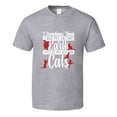 thumbnail image 1 of I Pet All The Cats T Shirt Loving Feline Pet Owner Novelty Gift Clothing Tee Top, 1 of 1