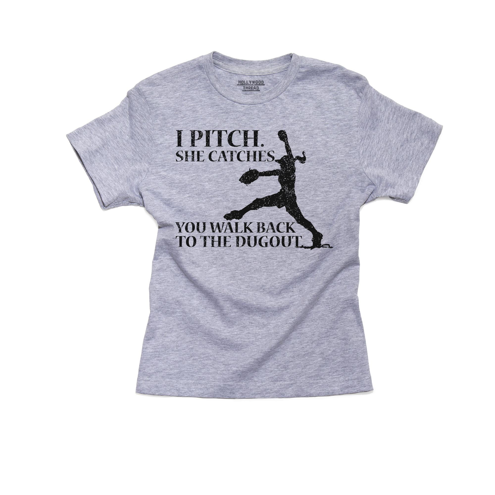 Cute Crazy Softball Pitcher Softball Player T-Shirt – Teezou Store