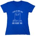 thumbnail image 1 of I Plan To Come Back And Haunt You Sarcastic Humor Novelty Funny Women's Casual Tees, 1 of 3