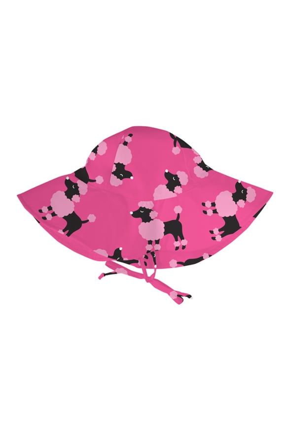 I Play Brim Sun Protection Hat Poodles Size 0-6 mo.