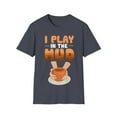 thumbnail image 1 of I Play In The Mud Ceramics Graphic Novelty Unisex Softstyle T-Shirt, 1 of 6