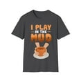 thumbnail image 1 of I Play In The Mud Ceramics Graphic Novelty Unisex Softstyle T-Shirt, 1 of 6