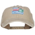 thumbnail image 1 of I Pledge Allegiance Patched Washed Cap - Khaki OSFM, 1 of 5