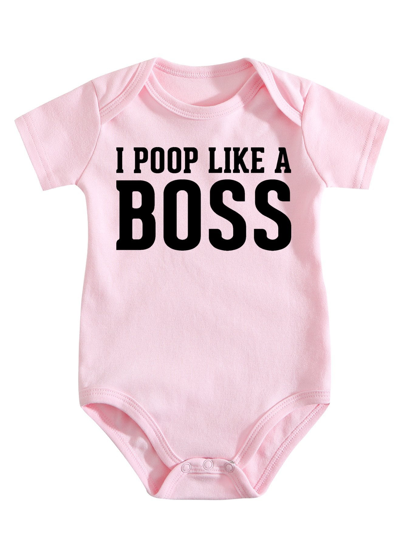 I Poop Like A Boss - Baby Clothes - Funny Newborn Bodysuit Outfits for ...