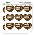 thumbnail image 1 of I Pooped Today Jumping for Joy 2" Heart Shaped Planner Calendar Scrapbook Craft Opaque Stickers, 1 of 6