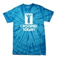 thumbnail image 1 of I Pooped Today T-shirt Funny Humorous Comic Stick Figure Sign Happy Short Sleeve Tee Shirt-Bluetiedye-XXL, 1 of 4